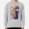 ssrcolightweight sweatshirtmensheather greyfrontsquare productx1000 bgf8f8f8 12 - Sword Art Online Shop