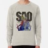 ssrcolightweight sweatshirtmensoatmeal heatherfrontsquare productx1000 bgf8f8f8 - Sword Art Online Shop