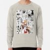 ssrcolightweight sweatshirtmensoatmeal heatherfrontsquare productx1000 bgf8f8f8 40 - Sword Art Online Shop